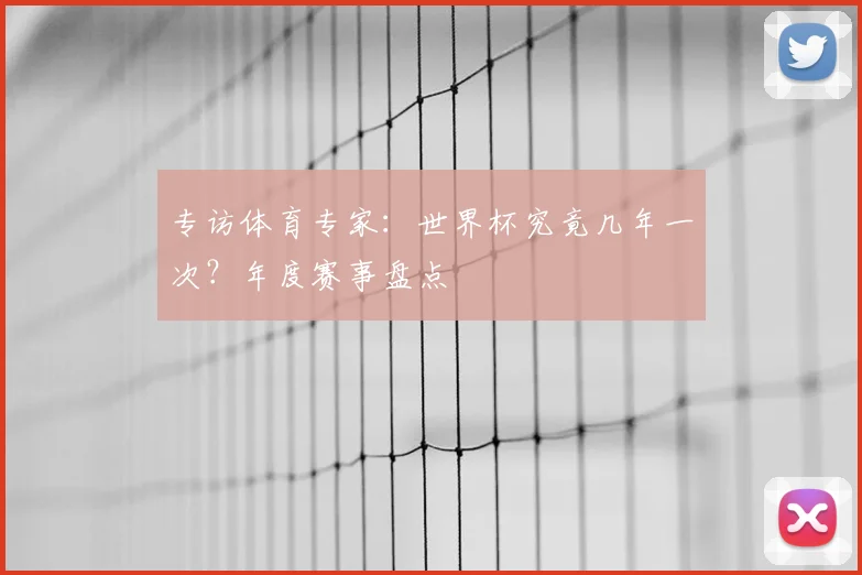专访体育专家:世界杯究竟几年一次?年度赛事盘点