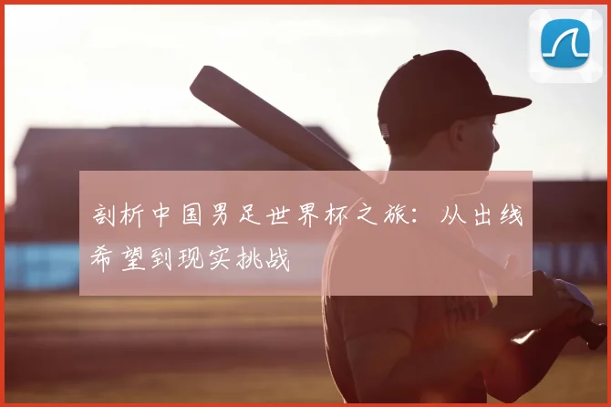 剖析中国男足世界杯之旅：从出线希望到现实挑战